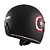 CAPACETE SMK RETRO MATT BLACK RED - Imagem 2