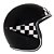 Capacete Urban Tracer Chess Star Preto - Imagem 3