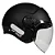 Capacete Gp Tech Op12a Zoom Preto Fosco Com Viseira Solar - Imagem 2