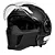 Capacete Gp Tech Op12a Zoom Preto Fosco Com Viseira Solar - Imagem 4
