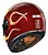 Capacete SMK Retro Fire Wine (GL347) - Imagem 3
