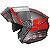 Capacete Ebf Xtroy Gtr Modular Com Viseira Interna Solar Tamanho 58 - Imagem 3