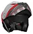 Capacete Ebf Xtroy Gtr Modular Com Viseira Interna Solar Tamanho 58 - Imagem 2