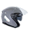 Capacete Gp Tech Cinza Metálico Com Óculos Solar Tam 61 - Imagem 3
