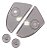 Ebf Reparo Capacete Spark Antigo Cristal - Imagem 3
