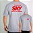Camiseta Sky HDTV técnico cinza mescla - Imagem 1