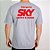 Camiseta Sky HDTV técnico cinza mescla - Imagem 3