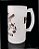 Caneca de chopp vidro jateado estampa veteranos Força Publica Policia Miltar SP, personalizada nome - Imagem 4