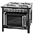 Fogão a gás Titanyum 04 bocas Industrial + Forno Titanyum Super Industrial  - LAYR - Imagem 1