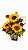 Arranjo Harmonia de Girassóis & Rosas Vermelhas – Elegância e Emoção - Imagem 1