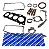 Kit Juntas Motor Sqr477f Chery 1.6 16v 2013 Em Diante 30 Pçs - 4109*_# - Imagem 1