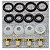 Kit reparo para Bico Injetor para  Accord 2008 a 2012  ZZZA 12 furos - 16450-R40-Y01 - 7255*_# - Imagem 5