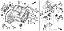 junta da solenoide do câmbio para  CR-V 1997-2001    Civic 1996-2000 - Imagem 2