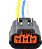 Plug conector do sensor maf Mazda Protege Miata GM Tracker Suzuki Vitara - Imagem 4
