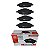 Pastilha de freio dianteira em ceramica Peugeot 408 2.0 16v 2011-2016 308 1.6 16v/2.0 16v 2011-2019 3008 1.6 16v 2010-2017 citroen c4 lounge 1.6 16v/2.0 16v 2013-2020 - HQF2298C - Imagem 1