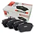 Pastilha de freio dianteira em ceramica  GM tracker 1.4 16v 2016-2019 - HQF2464AC - Imagem 5
