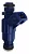 Bico Injetor de Combustivel RENAULT CLIO LOGAN SANDERO 16V FLEX 2005 2008 AZUL AUTHENTIQUE HI-FLEX PRIVILEGE EXPRESSION 1.0L SOHC 2007 2009 2010 2011 2012 2013 2014 2006 0280156296 - Imagem 5