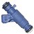 Bico Injetor de Combustivel RENAULT CLIO LOGAN SANDERO 16V FLEX 2005 2008 AZUL AUTHENTIQUE HI-FLEX PRIVILEGE EXPRESSION 1.0L SOHC 2007 2009 2010 2011 2012 2013 2014 2006 0280156296 - Imagem 2