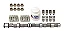 Kit Completo Eixo Comando CELTA MPFI FLEX 2002 2004 CORSA EFI 1995 2000 MERIVA MONTANA 2006 FIAT DOBLO IDEA SIENA STILO STRADA PALIO WEEKEND COMANDO VALVULAS BALANCINS ESCORAS TUCHOS HIDRAULICOS OLEO ADIT VALVRETENTORA OLE CHEVROLET PUNTO SPORT EXPRESSION - Imagem 1
