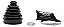 Kit Reparo Junta Homocinética Roda Fit Civic City LT90149-KIT HOMOCINETICA - M4L T901049 - Imagem 1