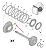 Pistao E1 Da Transmissão Automática Al4 Jumpy 231908 - Peugeot - 206, 207, 307, 406, 407, 408 Renault - Logan,Megane, Scenic, Sandero, Duster Citroen - C3, C4, C4 Picasso, Pallas, Xcsara Picasso - Imagem 5
