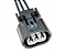 Plug conector do Sensor VTEC Pressão De Óleo Civic ACCORD CRV 2006-2011 - Imagem 6