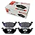 Pastilha de freio dianteira em ceramica  Volkswagen fox 1.6 8v 2003-2021 saveiro 1.6 8v 2014-2025 gol 1.0 12v 2016-2023 spacefox 1.6 8v 2006-2019 crossfox 1.6 8v 2005-2014 - Imagem 5