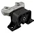 Coxim superior da caixa Direito ou Esquerdo do Câmbio Chevrolet Corsa Novo 2002 a 2012 Meriva 2002 a 2012 Montana 2004 a 2010 Peças Genuínas GM - LF0434 LF0433 - Imagem 14