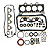 Kit Junta Completa do Motor Civic 1.5 ( CILINDRO COM Ø 76mm) Junta do Cabeçote FIBRAS espessura de 1.5-1,6 mm D15B - Imagem 6