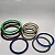 Kit de Vedação do Cilindro Hidráulico de Levante Komatsu D41Q-3 / D41S-3 – Compatível com Cilindros 125-63-22701, 125-63 - Imagem 7