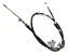 CABO DO FREIO DE MÃO fit 2015 a 2021 (ex, lx, dx, exl, personal) - ESQUERDO - Imagem 5