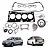 Jogo de Juntas REPARAÇÃO DO MOTOR Toyota Etios Hatch e Sedan 1.3 e 1.5 16V 2012 a 2017 - Imagem 3
