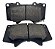Pastilhas de Freio Dianteiras em Cerâmica Toyota Hilux e Hilux SW4 / Toyota Land Cruiser Prado / Mitsubishi Pajero Full 2003 a 2026 - Imagem 5