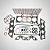 ► Kit Junta Cabeçote Superior D17 Honda Civic 1.7 2001 A 2005 - 79420FLEX - A0135* - Imagem 4