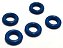 KIT 6X ANEL ORING PARA BICO INJETOR GDI 7X15X4 0261500155 | CJ5G9F593AA 0261500103 - Imagem 5