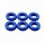 KIT 6X ANEL ORING PARA BICO INJETOR GDI 7X15X4 0261500155 | CJ5G9F593AA 0261500103 - Imagem 6