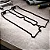 Junta Tampa de Válvulas Chevrolet Astra Vectra Zafira 2.0 2.2 2.4 16V 1997 a 2012 Compatível Todos os Modelos 16V Gasolina Flex Alta Vedação Motor GM - Imagem 9