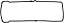 Junta Tampa de Válvulas Suzuki Vitara SX4 2.0 16V 2006 em diante SX4 Hatch Sedan 2006 a 2014 Alta Vedação Motor - Imagem 3