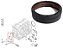 Retentor dianteiro virabrequim BM series E, X , Z 2003-2017 - 11117511395 - Imagem 1