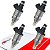 Kit 4 Bicos Injetores D16y8 Civic 1.6 1996-2000 Gasolina  1021KT - Imagem 1