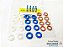 Kit de Reparo Bico injetor Chevrolet Camaro 2006 a 2015 V8 - 0280158051, 12576341 - Imagem 4