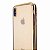 Metallic Shell para iPhone X e XS Dourada - Capa Protetora com Bordas Metalizadas - Imagem 2