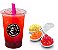 Bubble Tea - Bubble pears Sabor  LARANJA - 1,25 kg( POPPING ) - Imagem 3