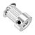 Polia GT2 20 Dentes, Furo 8mm, P/ Correia 15mm - Imagem 3