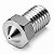Bico Extrusora Hotend V5 / V6 1,75mm - Nozzle 0.6 mm - Inox - Imagem 4