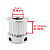 Polia HTD 3M 20 Dentes, Furo 8mm, P/ Correia 9mm - Imagem 5