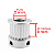 Polia HTD 3M 20 Dentes, Furo 5mm, P/ Correia 9mm - Imagem 5