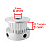 Polia HTD 3M 24 Dentes, Furo 8mm, P/ Correia 9mm - Imagem 5