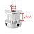 Polia HTD 3M 24 Dentes, Furo 8mm, P/ Correia 15mm - Imagem 5