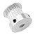 Polia HTD 3M 24 Dentes, Furo 6,35mm, P/ Correia 15mm - Imagem 2